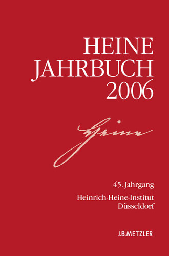 Heine-Jahrbuch 2006: 45. Jahrgang (Heine-Jahrbuch) book cover by 