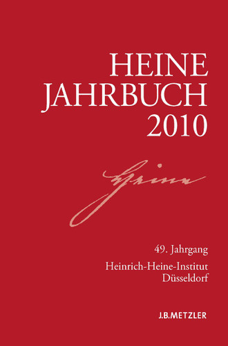 Heine-Jahrbuch 2010: 49. Jahrgang (Heine-Jahrbuch) book cover by 