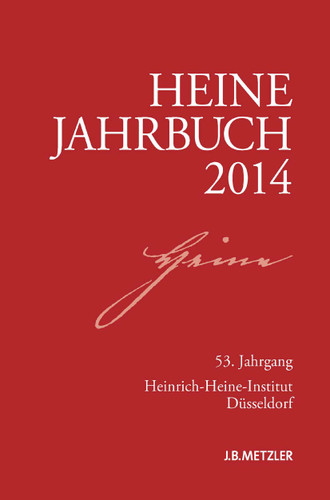 Heine-Jahrbuch 2014 (Heine-Jahrbuch) book cover by 