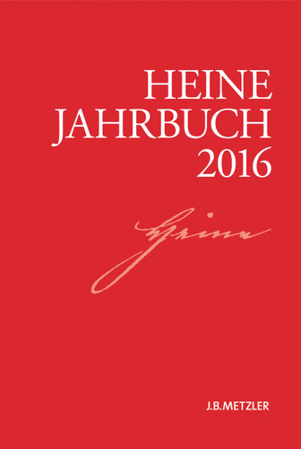 Heine-Jahrbuch 2016 (Heine-Jahrbuch) book cover by 