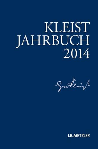 Kleist-Jahrbuch 2014 (Kleist-Jahrbuch) book cover by 