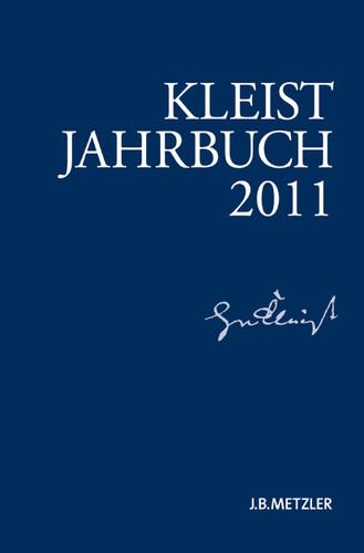 Kleist-Jahrbuch 2011 (Kleist-Jahrbuch) book cover by 