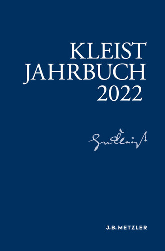 Kleist-Jahrbuch 2022 (Kleist-Jahrbuch) book cover by 