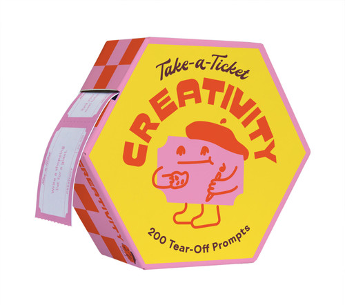 Take-a-Ticket: Creativity: 200 Tear-Off Prompts book cover by Chronicle Chronicle Books
