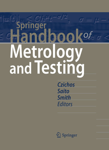 Springer Handbook of Metrology and Testing (Springer Handbooks) book cover by 
