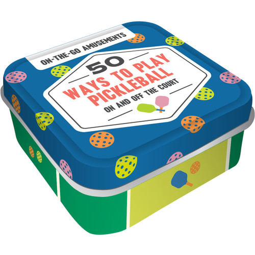 On-the-Go Amusements: 50 Ways to Play Pickleball: On and Off the Court (After Dinner Amusements) book cover by Chronicle Chronicle Books
