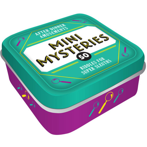 After Dinner Amusements: Mini Mysteries (After Dinner Amusements) book cover by Chronicle Chronicle Books