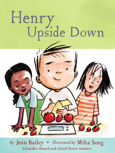 Henry Upside Down: Book 4 (Henry) book cover by Jenn Bailey