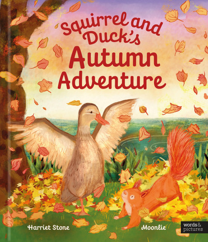 Squirrel and Duck's Autumn Adventure (Animal Friends Through the Seasons) book cover by Harriet Stone