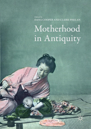 Motherhood in Antiquity book cover by 