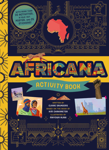 Africana Activity Book (Epic Continents) book cover by Claire Saunders, Kim Chakanetsa