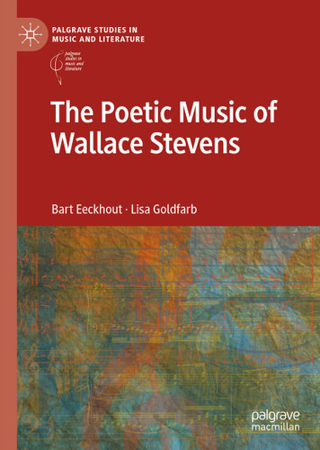 The Poetic Music of Wallace Stevens (Palgrave Studies in Music and Literature) book cover by Bart Eeckhout, Lisa Goldfarb