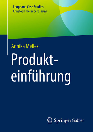 Produkteinführung book cover by Annika Melles