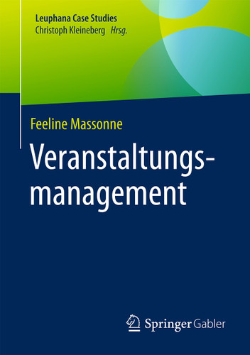 Veranstaltungsmanagement book cover by Feeline Massonne