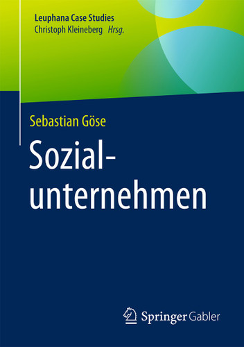 Sozialunternehmen book cover by Sebastian Göse