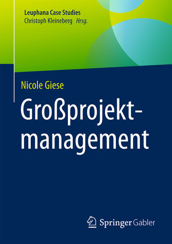 Großprojektmanagement book cover by Nicole Giese