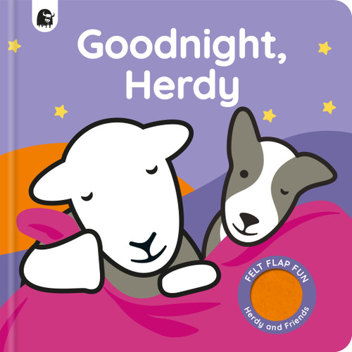 Goodnight, Herdy (Herdy and Friends: Felt Flaps) book cover by The Herdy Company