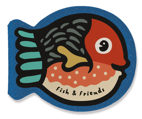 Fish & Friends: Watch me change color in water! (Wee Gallery Shaped Bath Books) book cover by Surya Sajnani