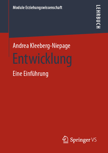 Entwicklung: Eine Einführung (Module Erziehungswissenschaft #2) book cover by Andrea Kleeberg-Niepage