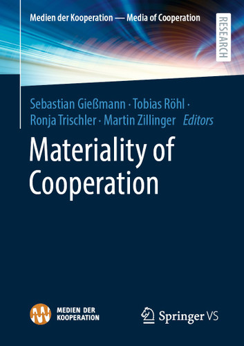Materiality of Cooperation (Medien der Kooperation – Media of Cooperation) book cover by 
