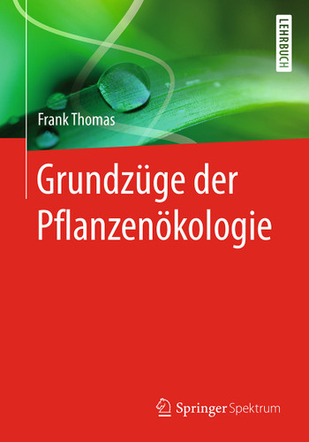Grundzüge der Pflanzenökologie book cover by Frank Thomas
