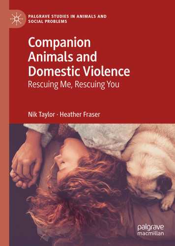 Companion Animals and Domestic Violence: Rescuing Me, Rescuing You (Palgrave Studies in Animals and Social Problems) book cover by Nik Taylor, Heather Fraser