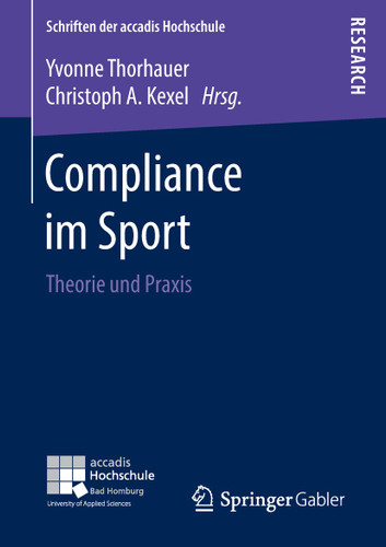 Compliance im Sport: Theorie und Praxis (Schriften der accadis Hochschule) book cover by 