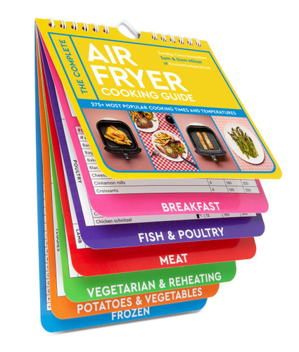 The Complete Air Fryer Cooking Guide: 275+ Most Popular Cooking Times and Temperatures - The Sunday Times Bestseller (Air Fryer Cookbook series) book cover by Dom Milner, Sam Milner