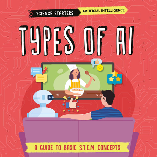 Types of AI book cover by Nancy Dickmann