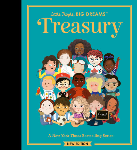 Little People, BIG DREAMS: Treasury: 50 Stories of Brilliant Dreamers (Little People, BIG DREAMS) book cover by Maria Isabel Sanchez Vegara