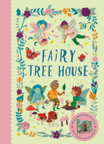 Fairy Tree House: With magical pop-up scene and 19 press-out play pieces (Busy Builds) book cover by Fiona Munro