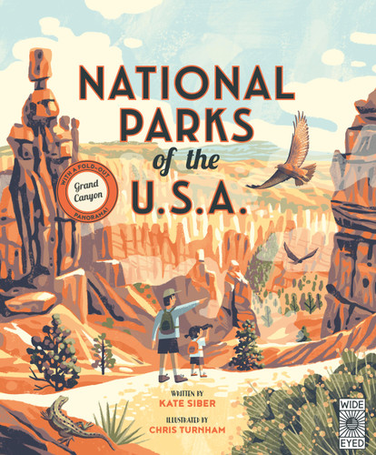 National Parks of the USA (Americana) book cover by Kate Siber