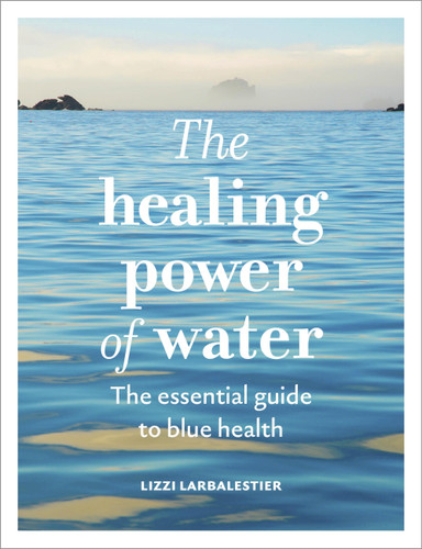 The Healing Power of Water: The essential guide to blue health (The Healing Power of...) book cover by Lizzi Larbalestier