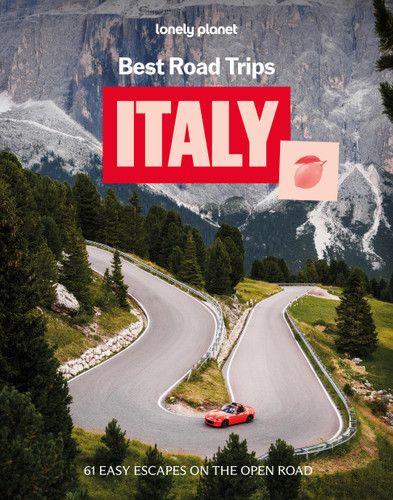 Lonely Planet Best Road Trips Italy (Road Trips Guide) book cover by Gregor Clark, Alexis Averbuck, Brett Atkinson, Peter Dragicevich, Cristian Bonetto, Paula Hardy, Virginia Maxwell, Stephanie Ong, Brendan Sainsbury, Kevin Raub, Regis St Louis, Nicola Williams