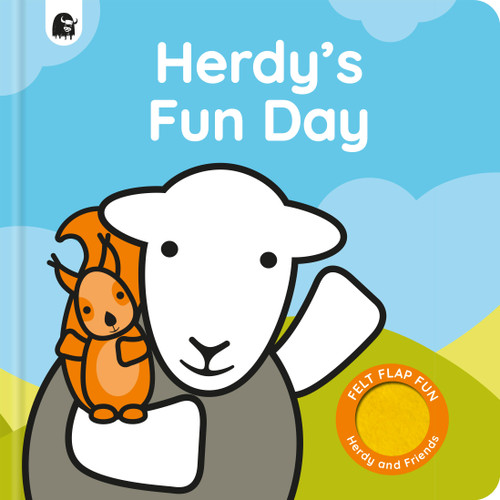 Herdy's Fun Day (Herdy and Friends: Felt Flaps) book cover by The Herdy Company