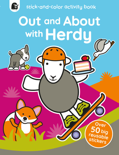 Out and About with Herdy (Herdy and Friends: Stick and Colour) book cover by The Herdy Company