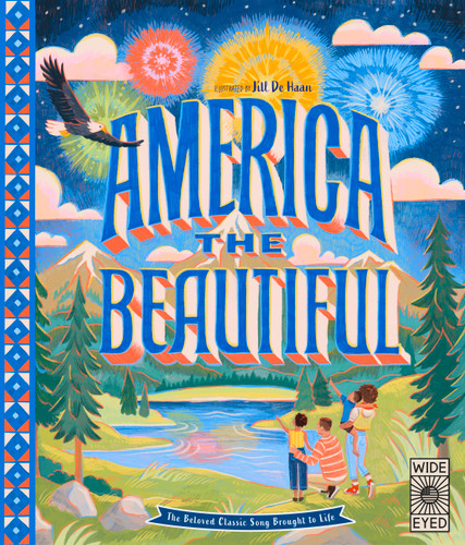 America The Beautiful (Americana) book cover by Wide Eyed Editions