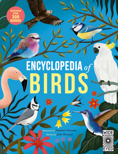 Encyclopedia of Birds book cover by Jules Howard