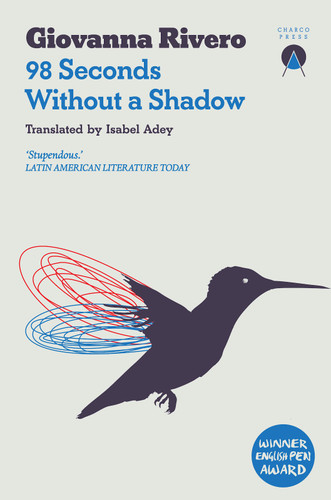 98 Seconds Without a Shadow book cover by Giovanna Rivero