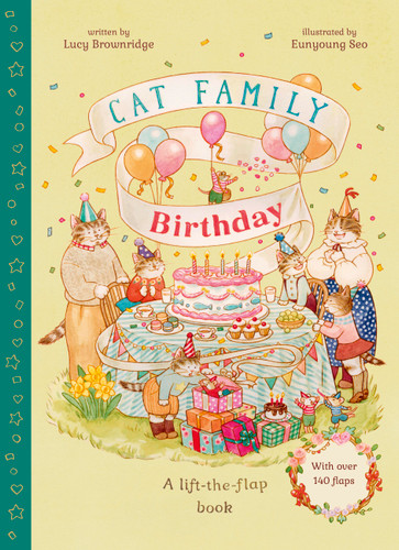 Cat Family Birthday (The Cat Family) book cover by Lucy Brownridge