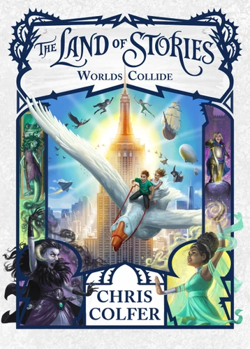 The Land of Stories: Worlds Collide (The Land of Stories #6) book cover by Chris Colfer