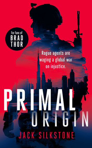 PRIMAL Origin: A PRIMAL action thriller book cover by Jack Silkstone