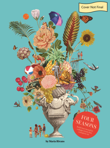 Four Seasons: Create Four Elegant Collages with the Images in this Surprising Kit book cover by Maria Rivans