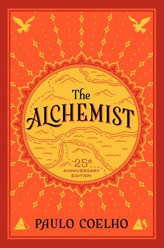 The Alchemist: 25th Anniversary Edition book cover by Paulo Coelho