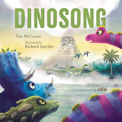 Dinosong book cover by Tim McCanna
