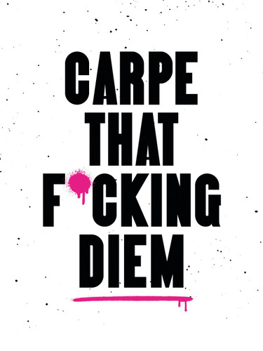 Carpe That F*cking Diem: Quotes and Mottos for Making the Most of Life book cover by Summersdale Publishers