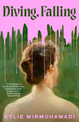 Diving, Falling book cover by Kylie Mirmohamadi