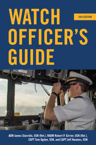 Watch Officer's Guide, 16th Edition (Blue & Gold Professional Library) book cover by James G. Stavridis, Robert P. Girrier, Thomas Michael Ogden, Jeffrey L Heames