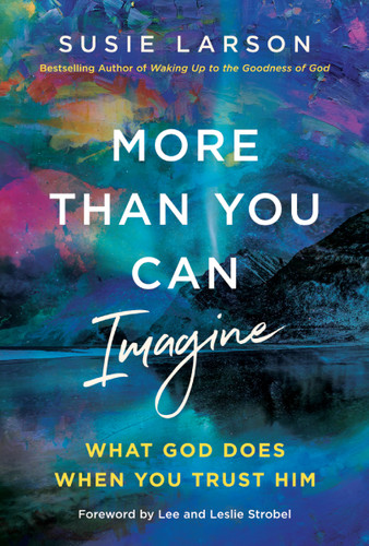 More Than You Can Imagine: What God Does When You Trust Him book cover by Susie Larson