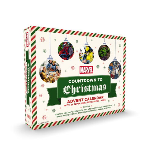 Marvel Countdown to Christmas: Advent Calendar with 25 Super-Hero Envelopes and   Cards book cover by Robb Pearlman